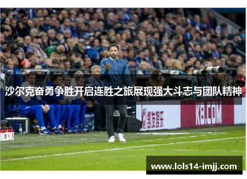 沙尔克奋勇争胜开启连胜之旅展现强大斗志与团队精神